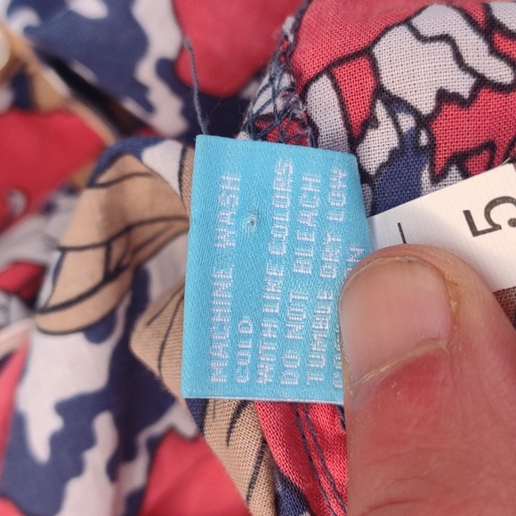 🏵️ J. McLaughlin Check Floral Button Up shirt - Picture 7 of 7